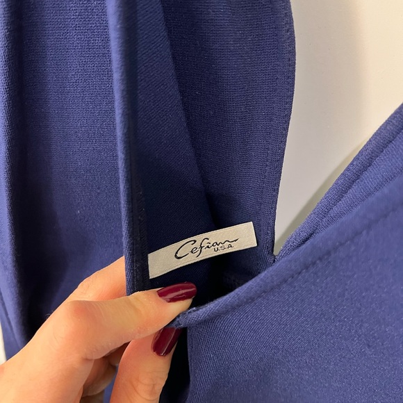 Mendocino plunge royal blue dress (size M) - Picture 4 of 5